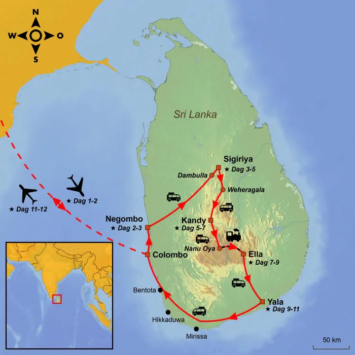Routekaart bekijken