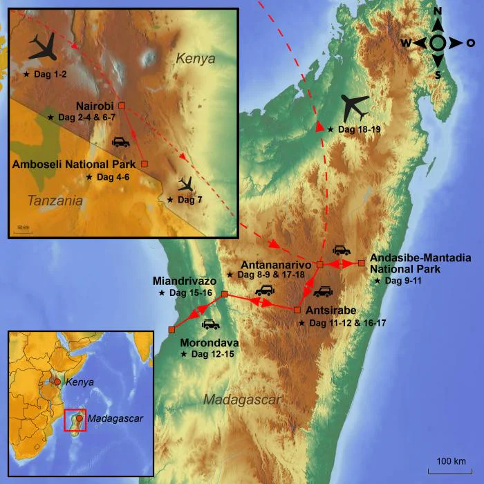Routekaart bekijken