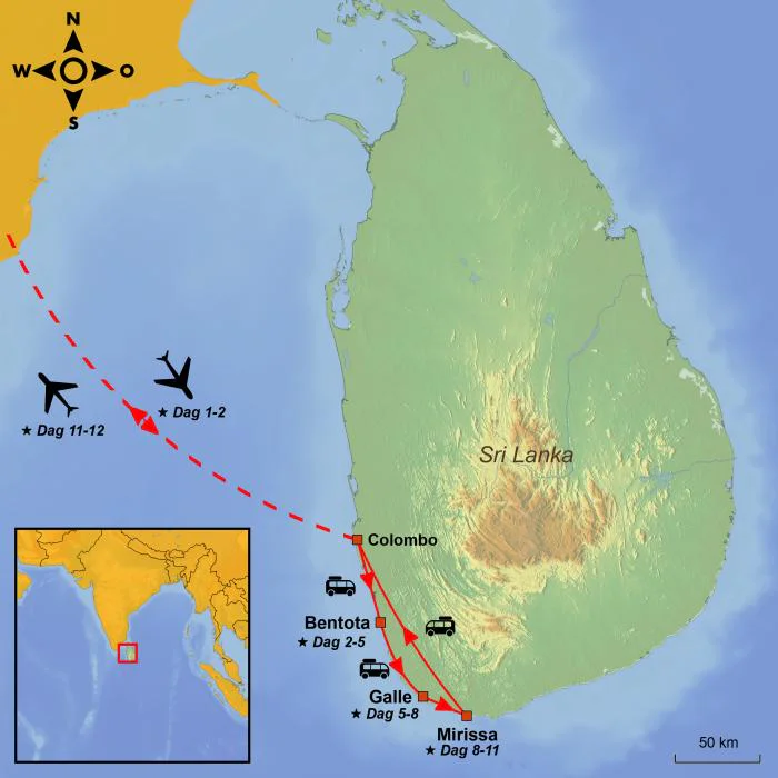 Routekaart bekijken